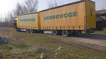 Тягач, DAF, 2008 г., Тентованный