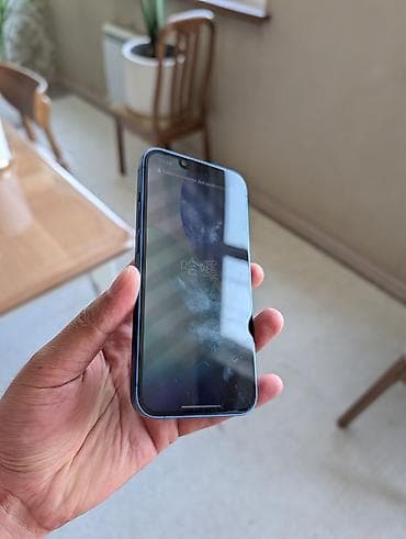 IPhone 13, Колдонулган, 128 ГБ, Pacific Blue, Коргоочу айнек, 77 % — 7