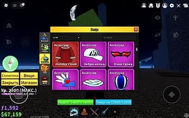 meta 3: Игровой аккаунт Blox Fruits (Roblox) Характеристики профиля: - — 5