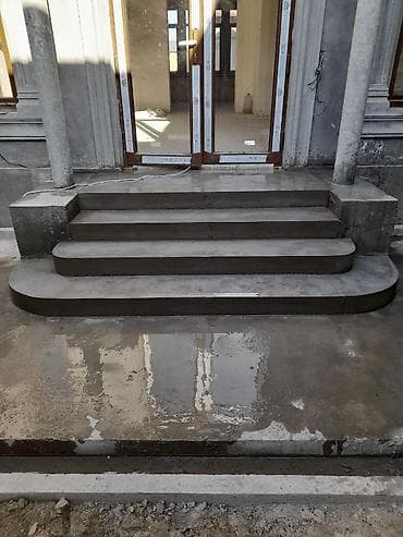 материалы для лестницы в бишкеке: Бетонная лестница Наружные, Форма лестницы: Винтовая — 3