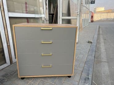 полки г ош: Комод для одежды, Новый, Без зеркала, Другой материал, цвет - Серый — 7