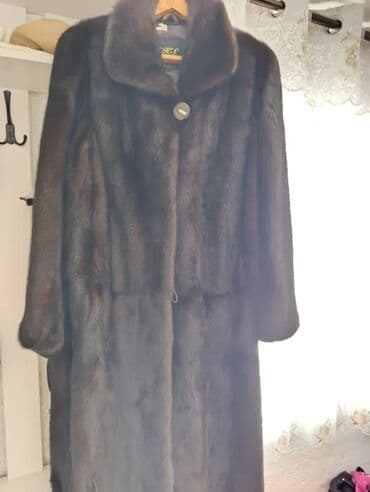 джинсовая куртка на меху: Шуба, Норка, Длинная модель, Турция, XL — 4