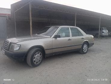 битую машину: Mercedes-Benz E-Class: 1988 г., 2.3 л, Автомат, Бензин, Седан — 1