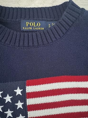 мурской одежда: Свитер Polo Ralph Lauren - Модель: вязаный джемпер с круглым вырезом — 2