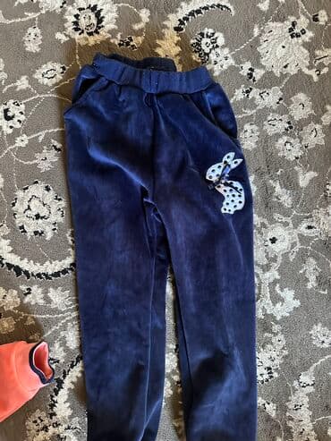 спортивный костюм на девочку: Комплект, Б/у — 3