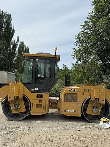 горячий асфальт: Услуга дорожного Вибро Котка 10тонник — 2