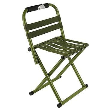 Походный складной стул, Железо, цвет - Зеленый