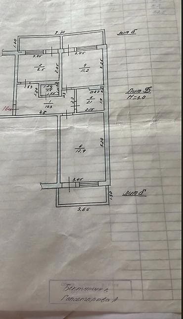 2 комнаты, 78 м², Восток-5 мкр 106 серия, 6 этаж, Косметический ремонт — 8