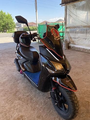 м8 pro: Скутер Xiao Ai 50–150 см³ (модельная линейка), спортивный дизайн — 6