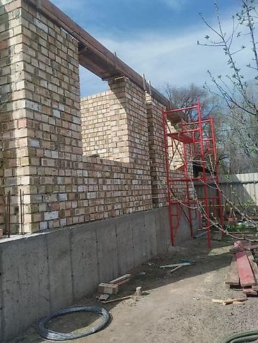 ишу рабочих: Кирпич, пескаблок, газаблок коябыз опытный строитель — 1