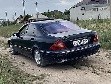 насадки глушитель: Mercedes-Benz S-Class: 1999 г., 4.3 л, Автомат, Бензин, Седан — 4