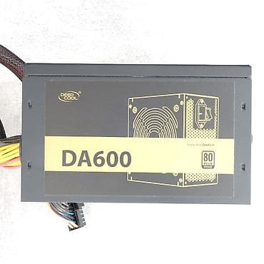 Настольные ПК и комплектующие: Блок питания, Б/у, DeepCool, 600 Вт, Bronze, 600 Вт — 1