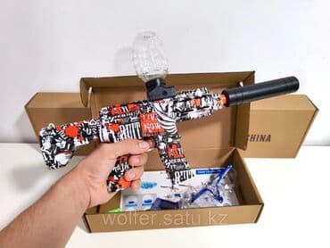 автоматы стреляет орбизами: Орбибольный автомат Цвета: красный Работает от аккумулятора До 10 — 1