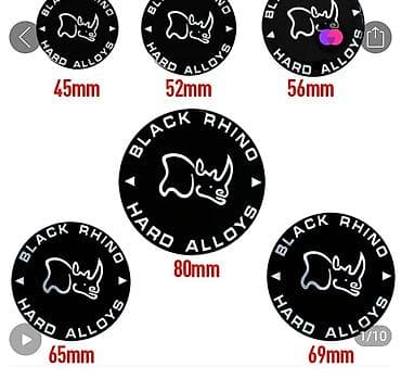 стик бот: Наклейки на колесные диски Rays, Black rhino, 4x4 Trail, RAYS Volk — 5