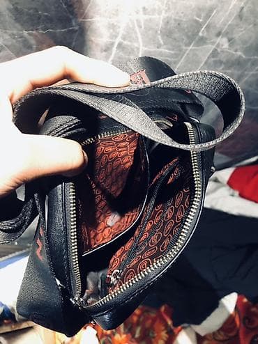 Другие сумки: Сумка через плечо BUTUN, мужская - Материал: натуральная кожа с — 3