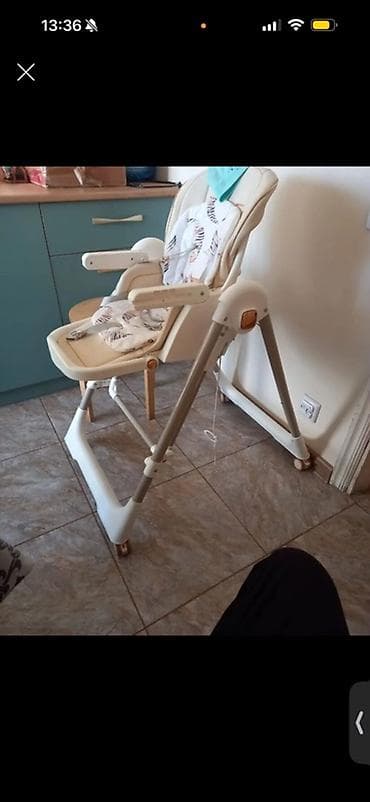 Многофункциональный детский стульчик для кормления 2‑в‑1 - Подходит с — 2