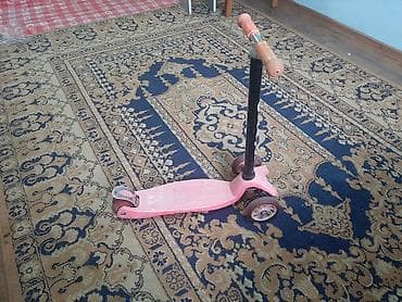 Детские самокаты: Детский самокат, Трёхколёсный, Б/у — 2