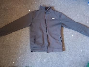 Футболки: Мужская толстовка, M, Boss, Б/у, цвет - Серый, Самовывоз, Платная доставка — 1