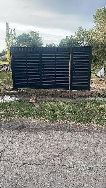 Распашные ворота: Адрес: г. Кара-Балта ул, Жайыл Баатыра 311 Металлические ворота и — 8