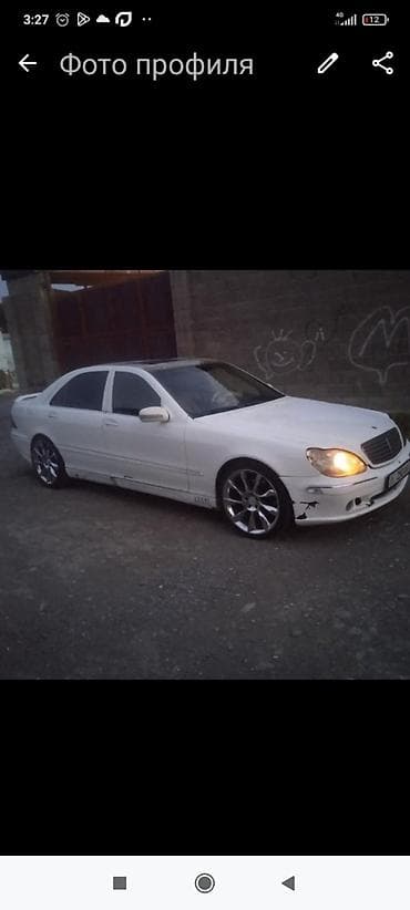 мерседес бенс а: Mercedes-Benz S-Class: 2000 г., 5 л, Седан — 5
