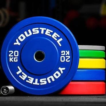 Спорт и отдых: Олимпийские бамперные блины YOUSTEEL - Профессиональное качество — 2