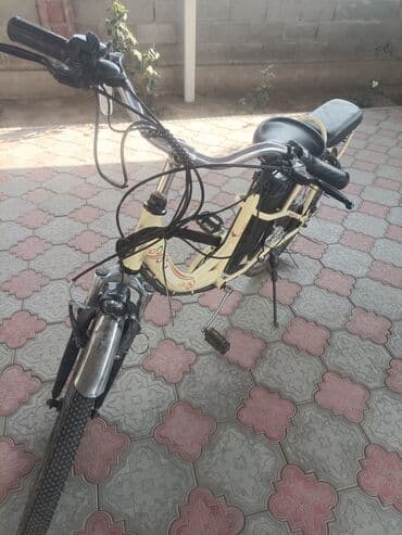 электро мотороллер с кузовом бишкек: Электровелосипед, Б/у — 1