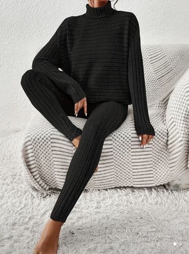 женский костюм шым: Брючный костюм, Зауженные, Китай, Шерсть, Осень-весна — 3