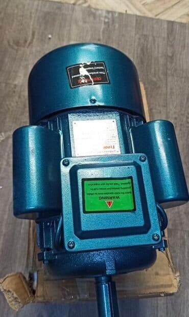 3 фазный двигатель: Электродвигатель асинхронный с конденсаторным пуском (однофазный) — 1