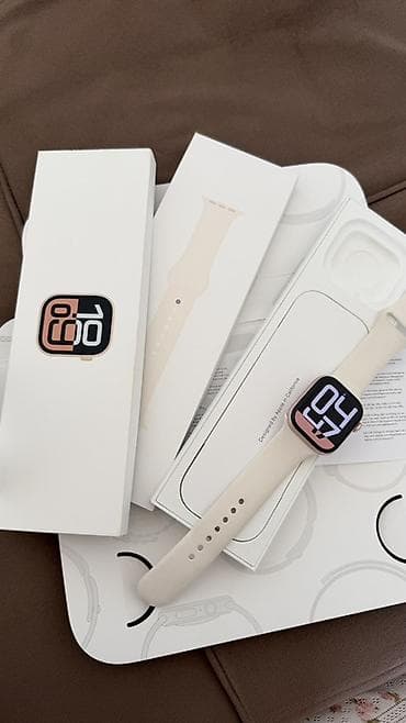 Apple Watch: Apple Watch Series 10, 42 мм Торг уместен Комплектация: - Смарт-часы — 5