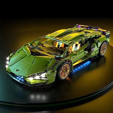 мир игрушек бишкек: Конструкторы Lamborghini в масштабе 1:14 1200 деталей 🔥 с Led — 6
