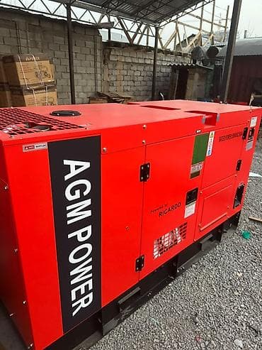 вилы: Дизельный генератор в шумозащитном кожухе AGM POWER, двигатель — 1