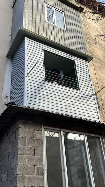 Другие стройуслуги: Обшивка и остекление балконов/лоджий под ключ - Наружная отделка — 2