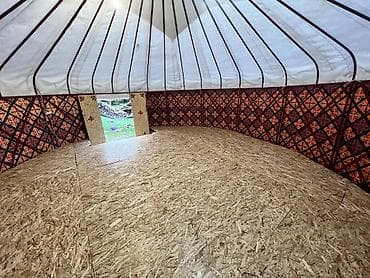 спортивный тренажёр: Юрта (стационарно-разборная тентовая конструкция круглой формы) - — 6