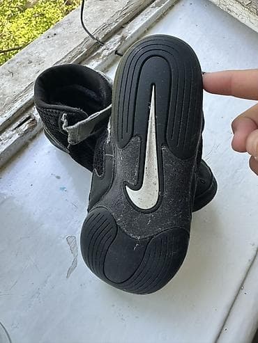 Личные вещи: Мужские кроссовки, 37, Nike, Б/у, цвет - Черный, Самовывоз — 5