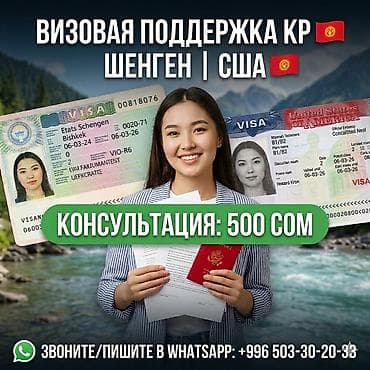 Туристические услуги: Визовая консультация онлайн 🇰🇬 Не уверены, дадут ли вам визу? Не — 1
