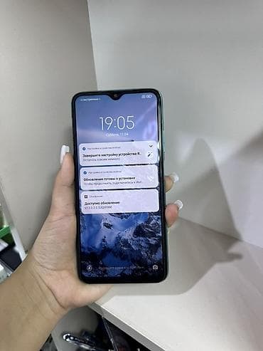 4 pin: Redmi, Redmi 9T, Б/у, 128 ГБ, цвет - Голубой, 2 SIM — 2