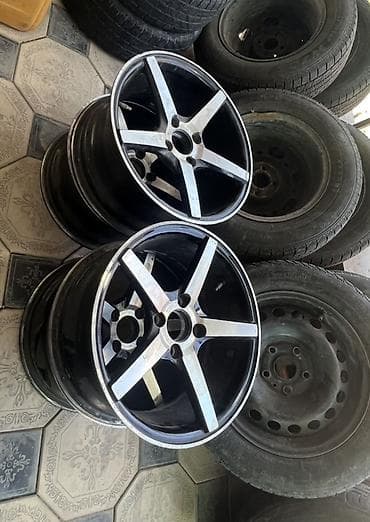 Литые Диски R 15 Vossen, Комплект, отверстий - 4, Б/у — 2