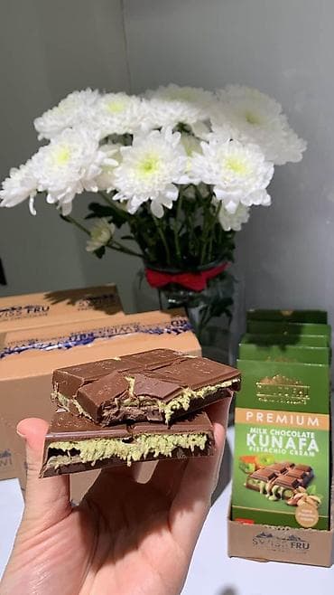 из дубая: Дубайский шоколад очень вкусный тает во рту 🍫🤤 гарантия если не — 5