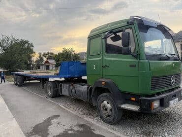 мерс грузовой 817: Тягач, Mercedes-Benz, Контейнеровоз — 4