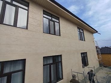 жидкий травертин забор: Фасад жумуштарын жасайбыз утепления текстура жидкий травертин — 6