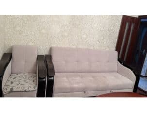 купить бу диван кривой рог: Комплект мягкой мебели, Б/у, Самовывоз, цвет - Бежевый — 2