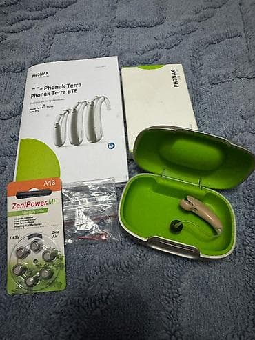 Продаю б/у Слуховой аппарат Phonak Terra BTE. Phonak - Швейцарская