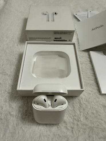 bluetooth speaker: Беспроводные вкладыши наушники, Apple, Airpods 2, Б/у — 3