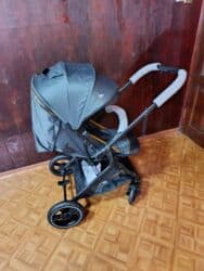 дождевик на коляску: Коляска, цвет - Черный, Новый — 8