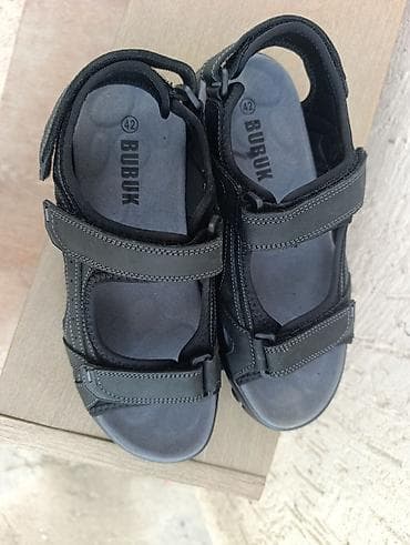 обувь летняя мужская: Мужские треккинговые сандалии BUBUK - Размер: 42 (указан на стельке) — 2