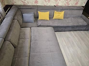 диван ьу: Срочно продаю! угловой диван большого формата - Г‑образная компоновка — 6