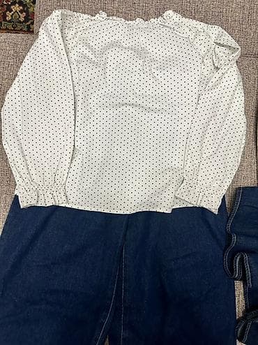 Личные вещи: Продаю Комплект одежды из 3 предметов . Для девочки 5-6-7 лет. 1) — 2