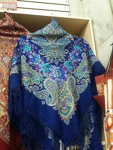 Павлопосадские платки и палантины из России. Новое поступление at lalafo.kg Павлопосадские платки и палантины из России. Новое поступление