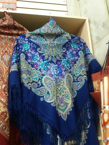 платочек: Павлопосадские платки и палантины из России. Новое поступление — 1