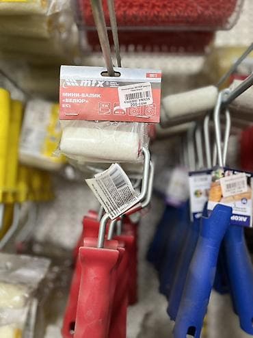 текстура аппарат: Мини-валик MIX «Велюр» - Тип: малярный мини-валик с ручкой - — 1